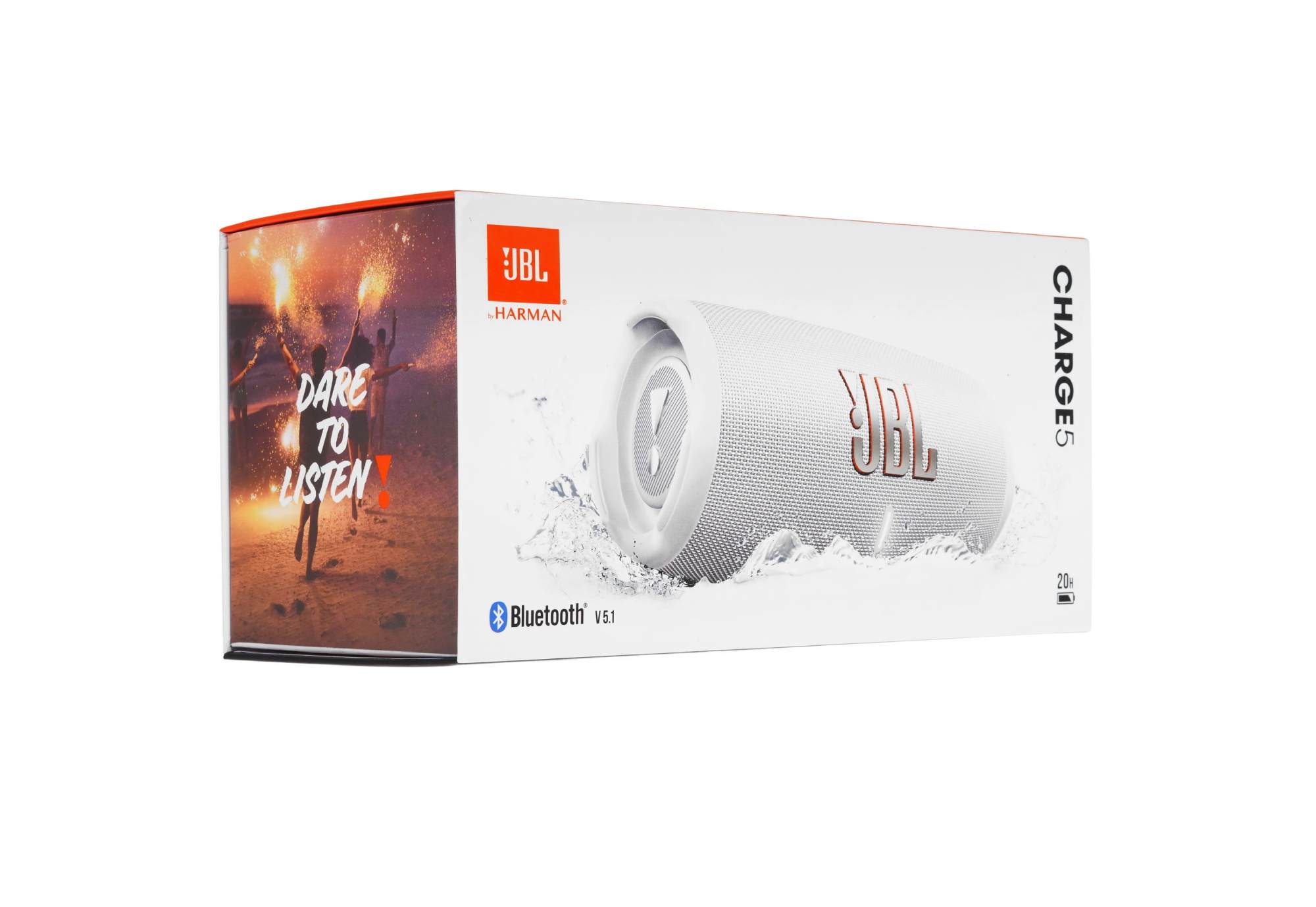 JBL CHARGE5 カラーホワイト 完全未開封新品 JBL Charge 5 White | Покупайте в фирменном интернет магазине JBL